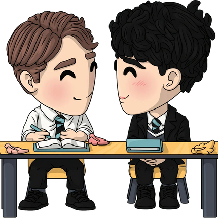 Youtooz - Heartstopper - Nick and Charlie Vinyl Figure #0 - The Card Vault
