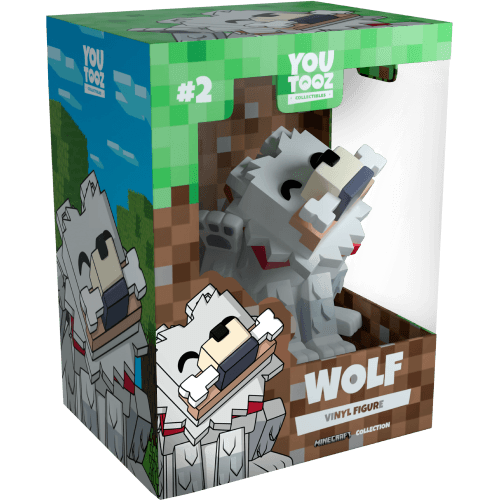 Youtooz - Minecraft - Wolf Vinyl Figure #2 - The Card Vault