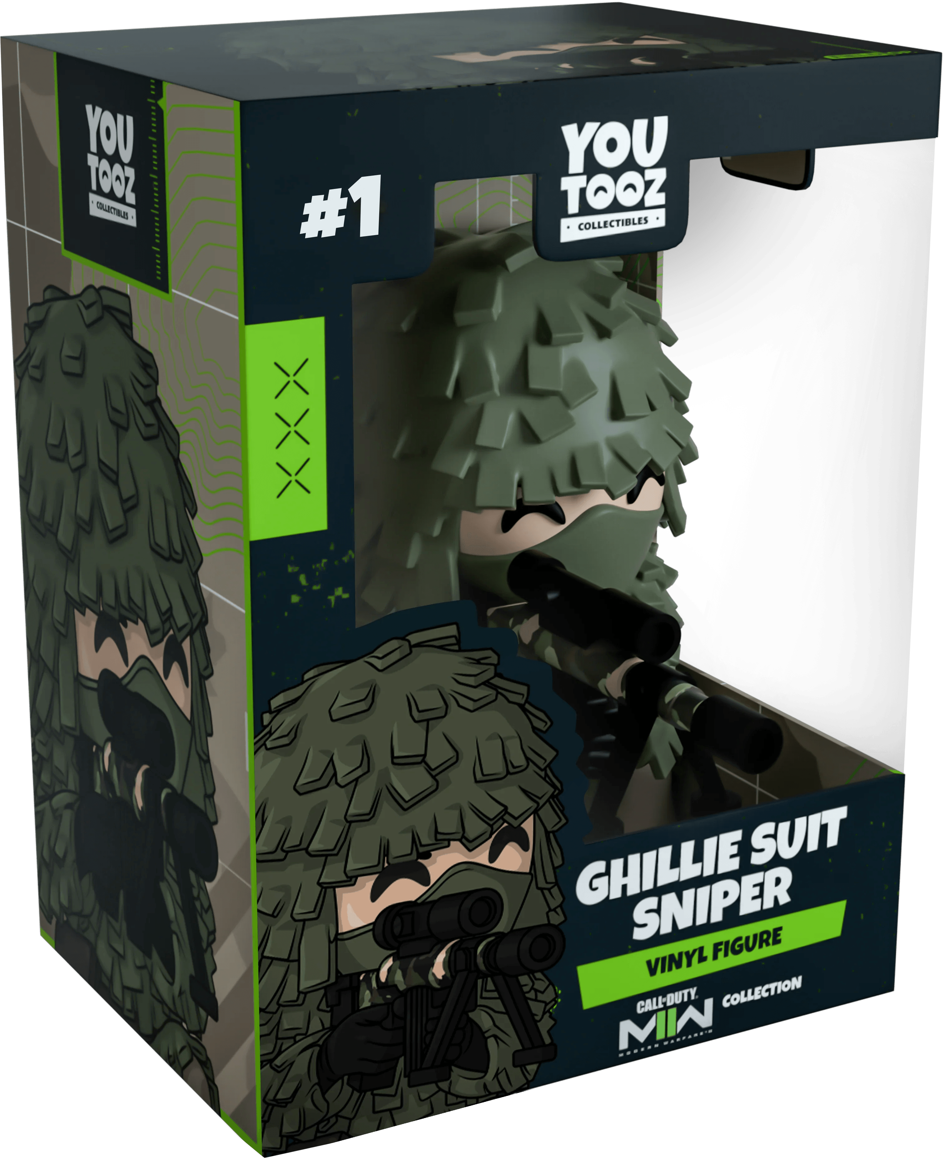 Youtooz - Modern Warfare II - Ghillie Suit Sniper Vinyl Figure #1 - The Card Vault