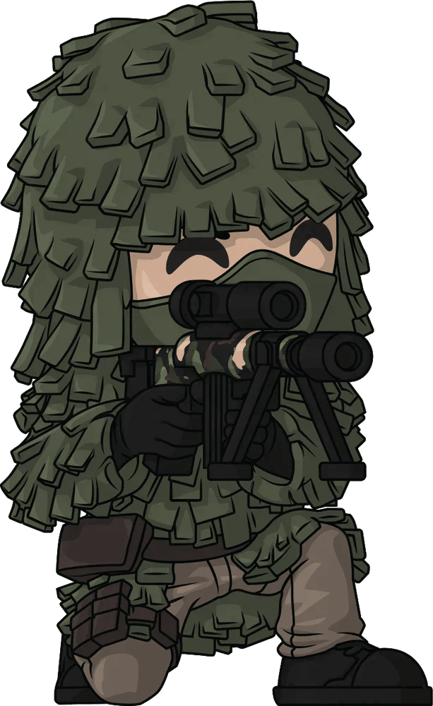 Youtooz - Modern Warfare II - Ghillie Suit Sniper Vinyl Figure