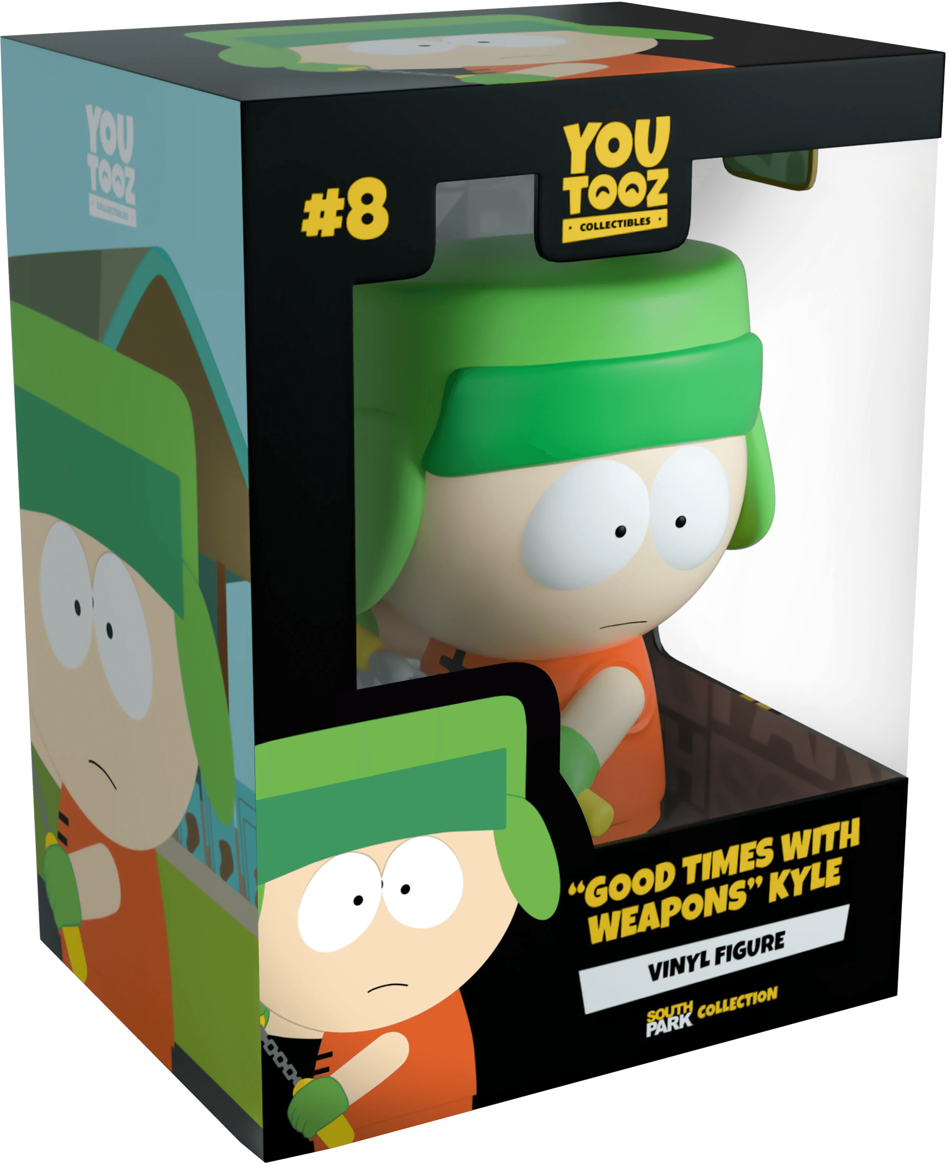 Youtooz - South Park - "Good Times With Weapons" Kyle Vinyl Figure #8 - The Card Vault