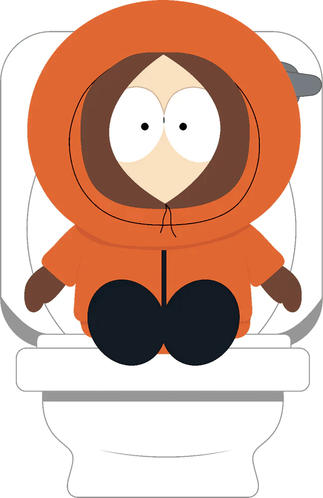 Youtooz - South Park - Kenny on Toilet Vinyl Figure #5 - The Card Vault