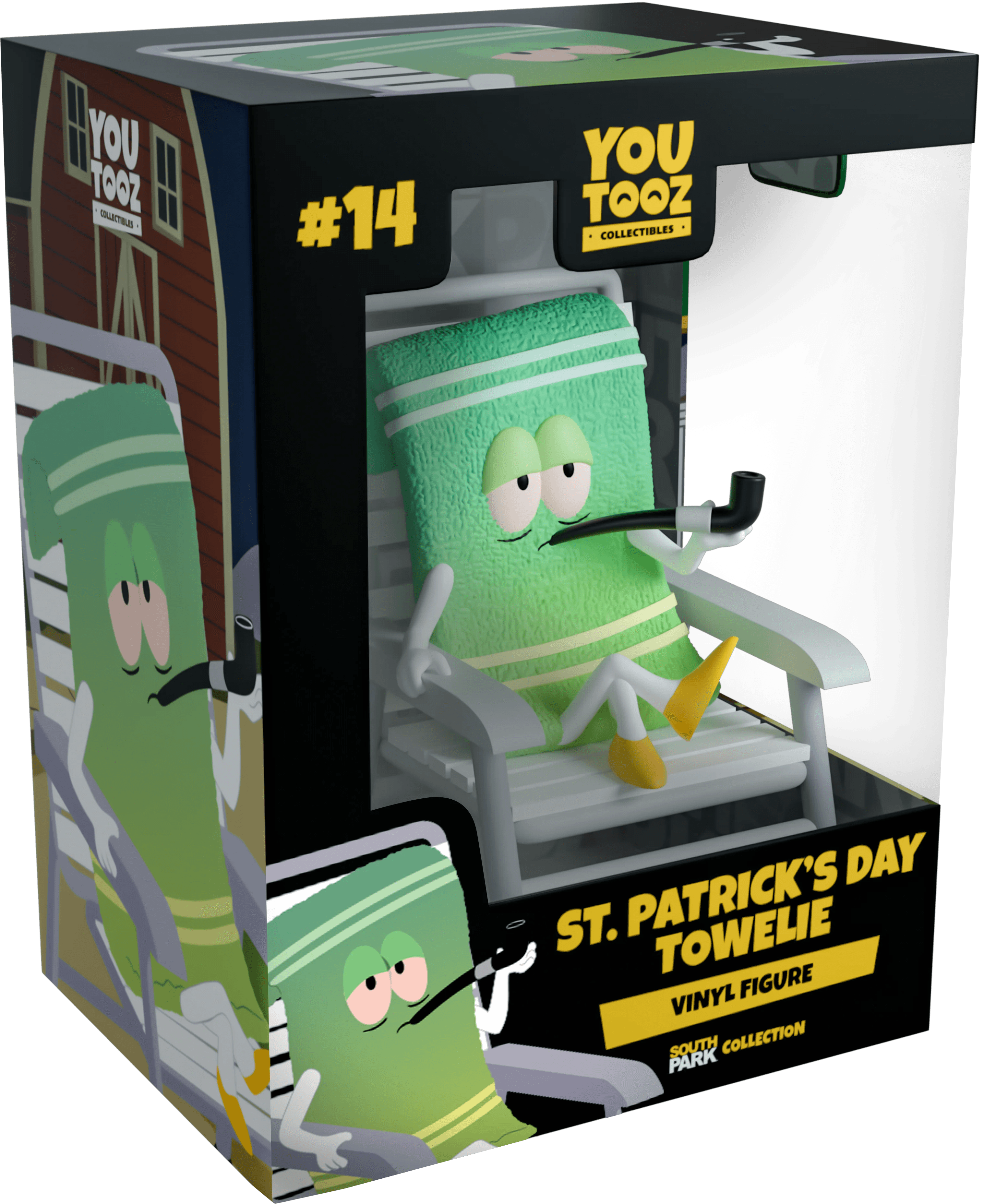 Youtooz - South Park - St. Patrick's Day Towelie Vinyl Figure #14 - The Card Vault