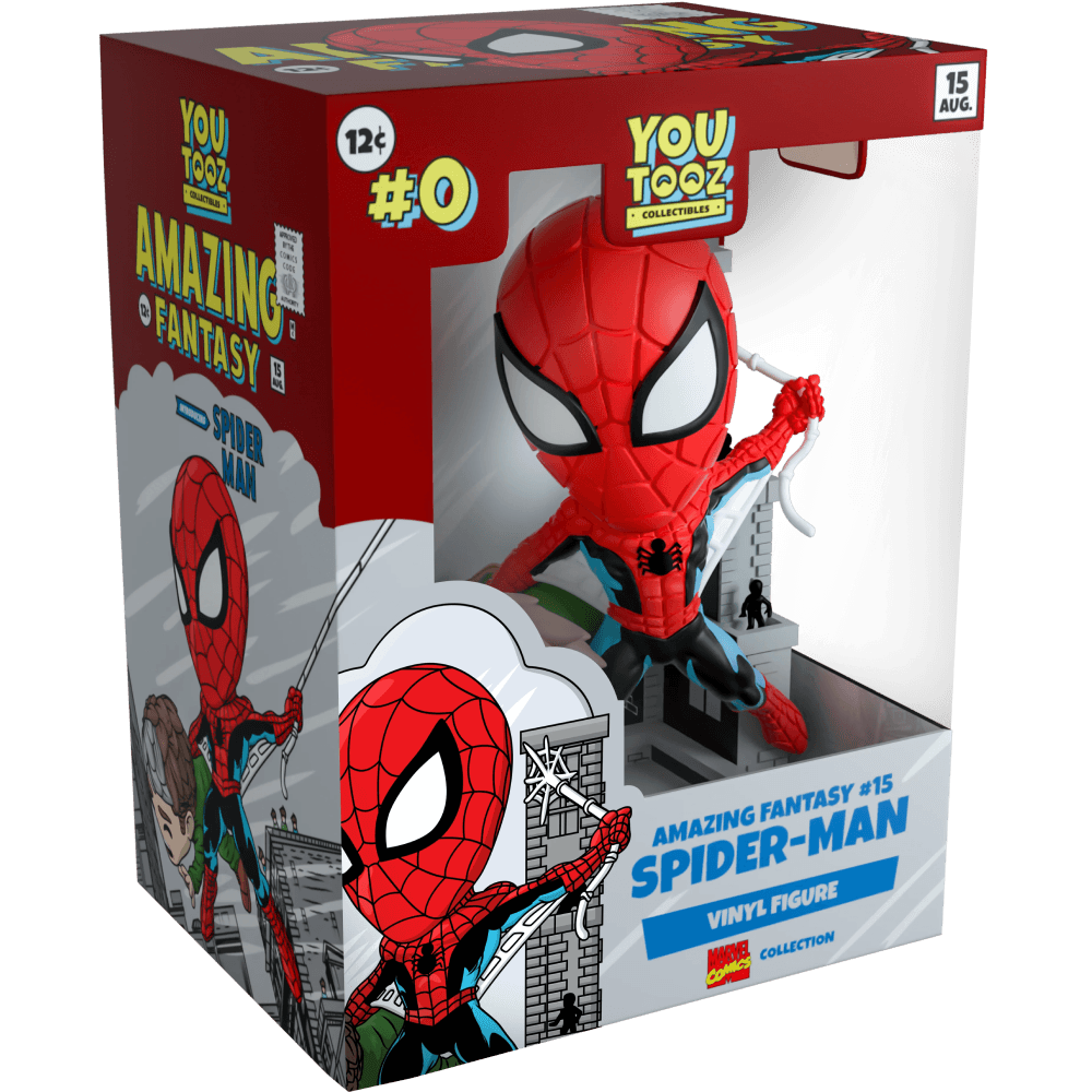 Youtooz - Spider-Man - Amazing Fantasy Spider-Man Vinyl Figure #0 - The Card Vault