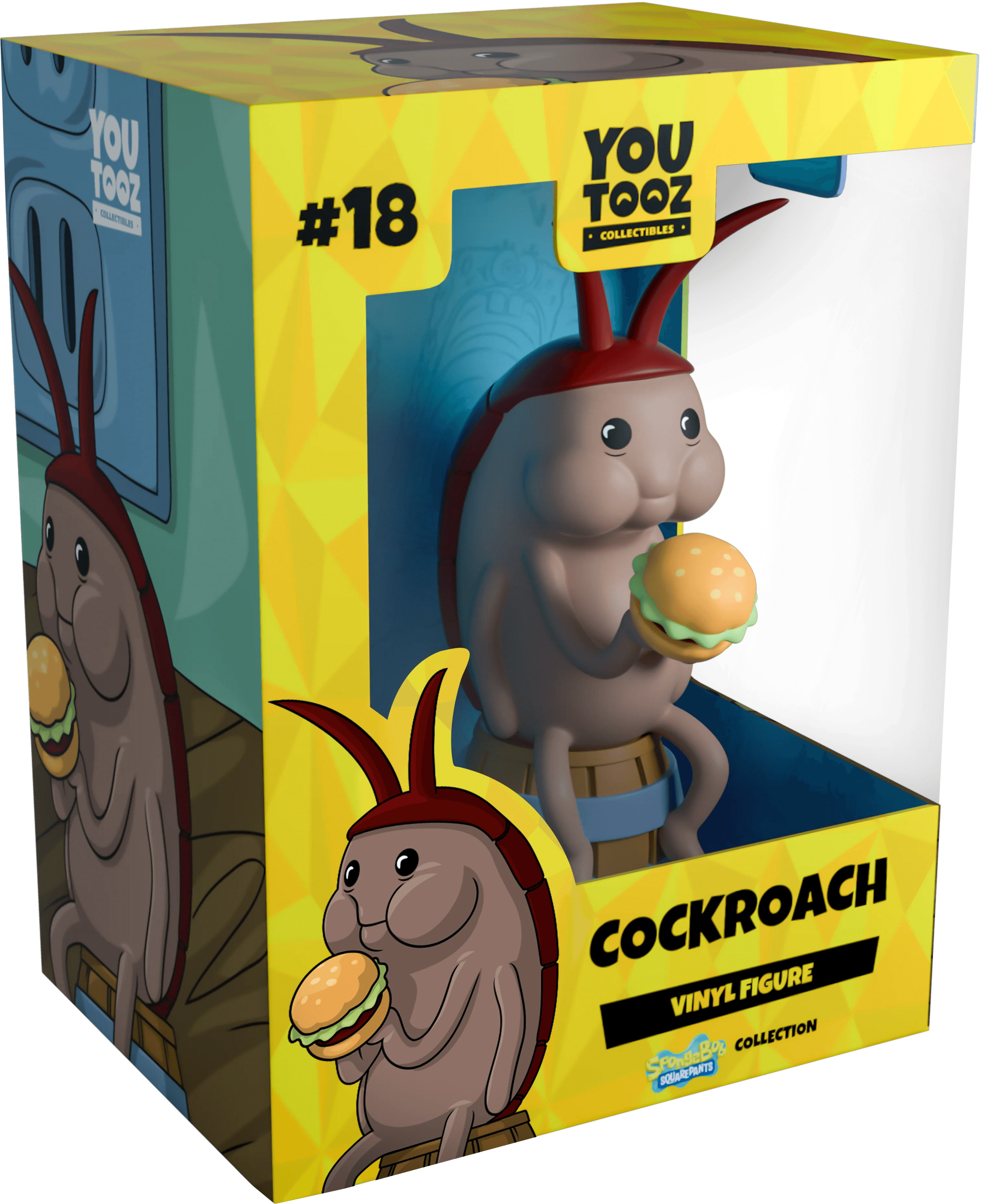 Youtooz - SpongeBob SquarePants - Cockroach Vinyl Figure #18 - The Card Vault