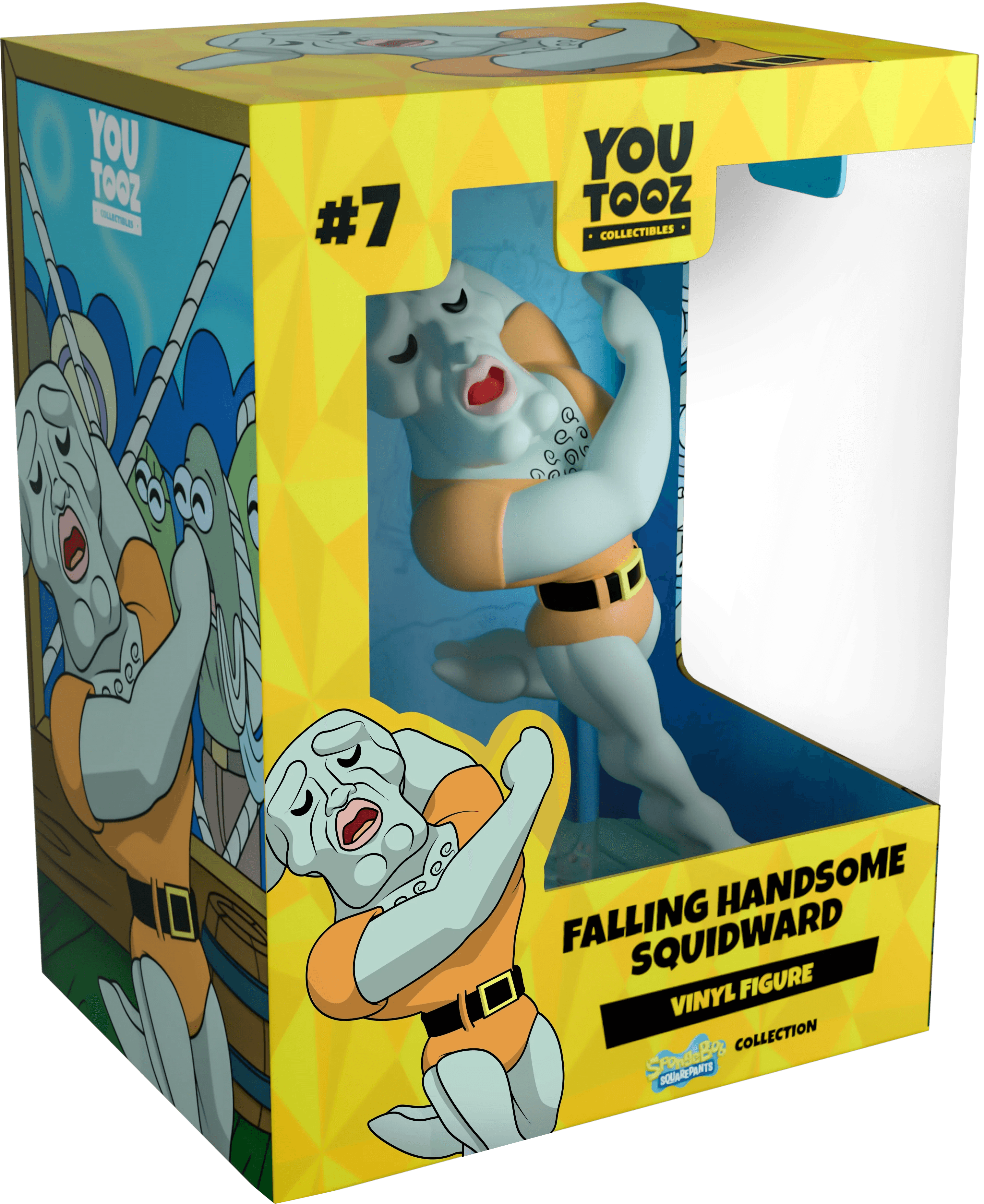 Youtooz - SpongeBob SquarePants - Falling Handsome Squidward Vinyl Figure #7 - The Card Vault