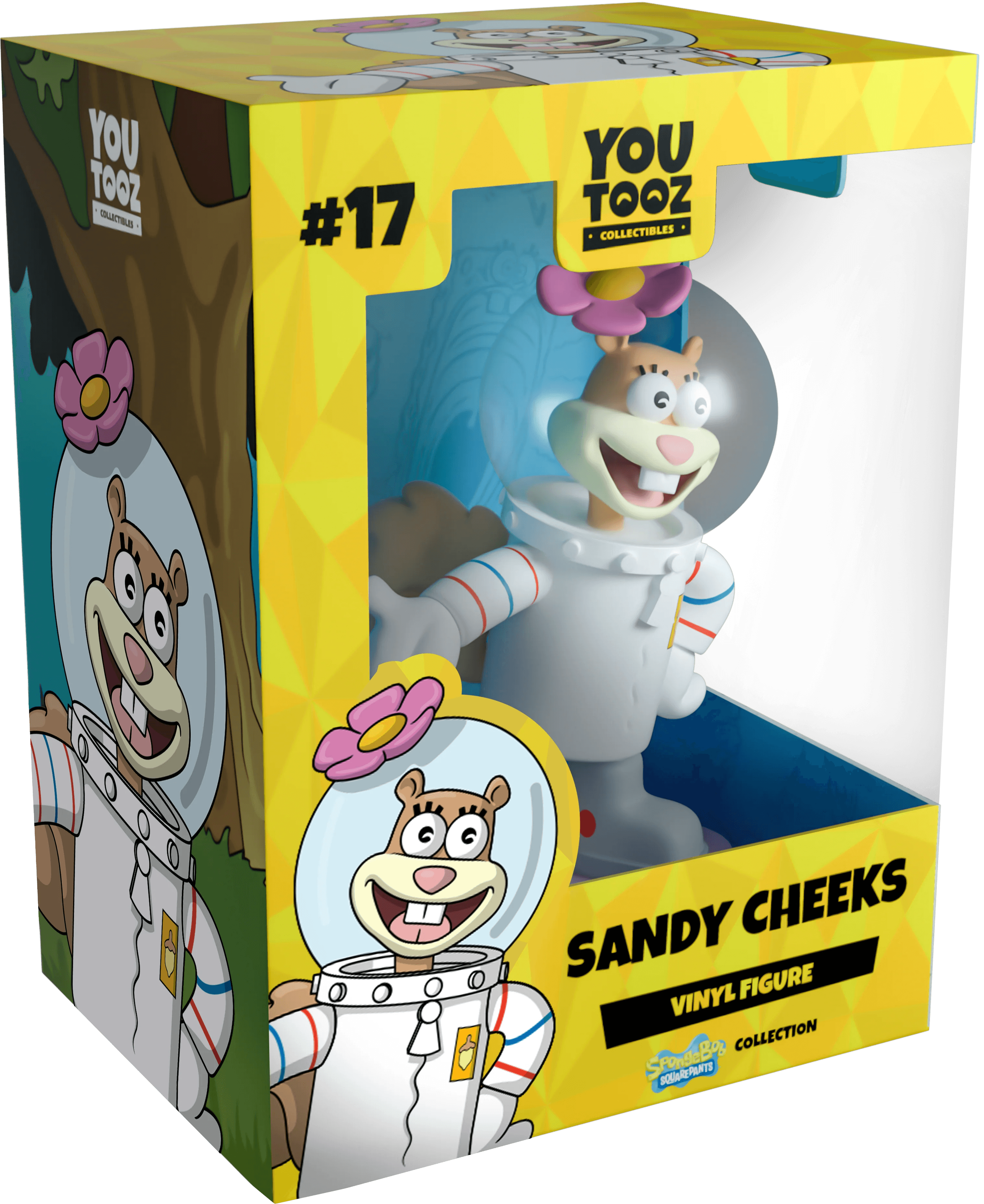 Youtooz - SpongeBob SquarePants - Sandy Cheeks Vinyl Figure #17 - The Card Vault