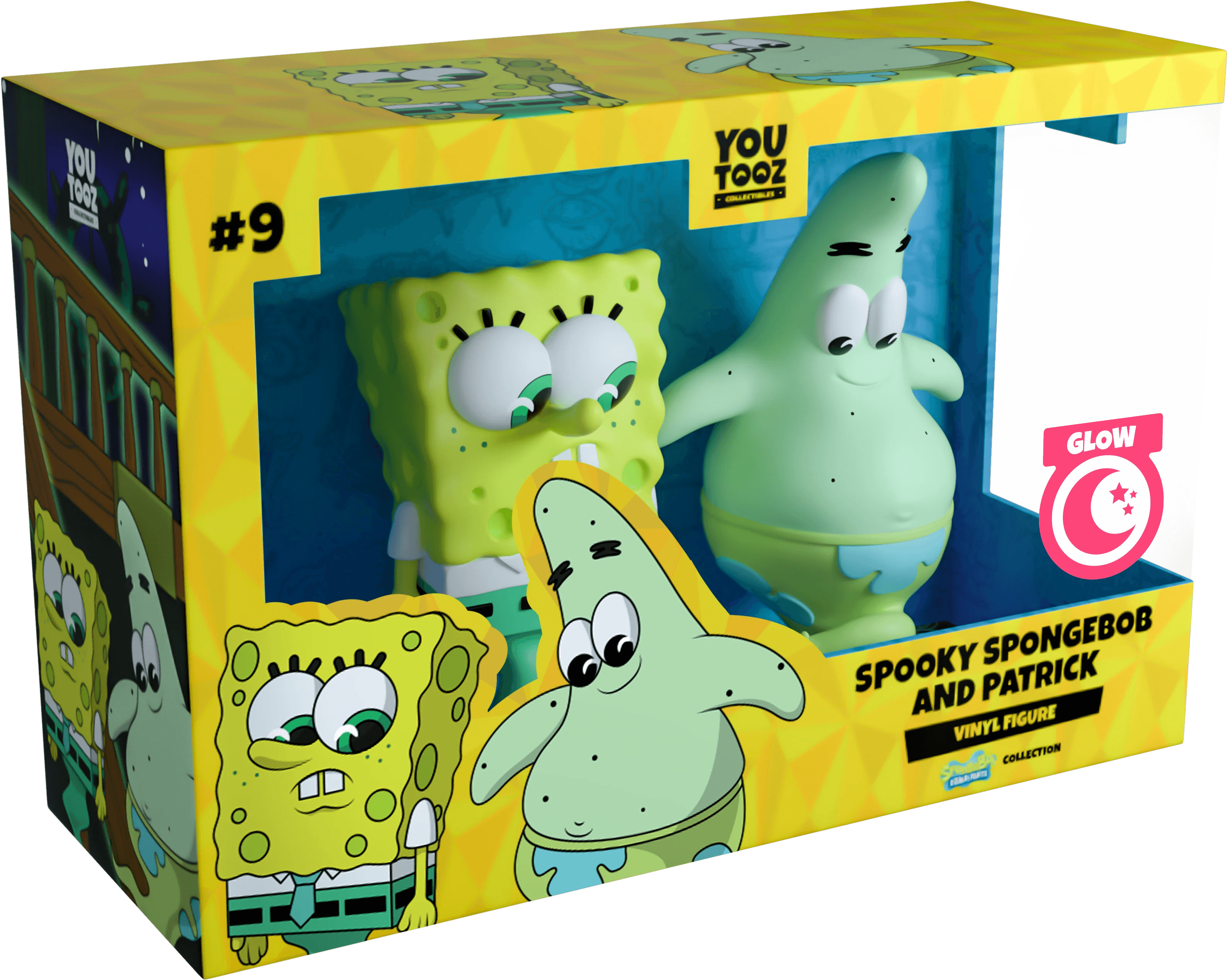 Youtooz - Spongebob Squarepants - Spooky Spongebob and Patrick Vinyl Figure #9 - The Card Vault