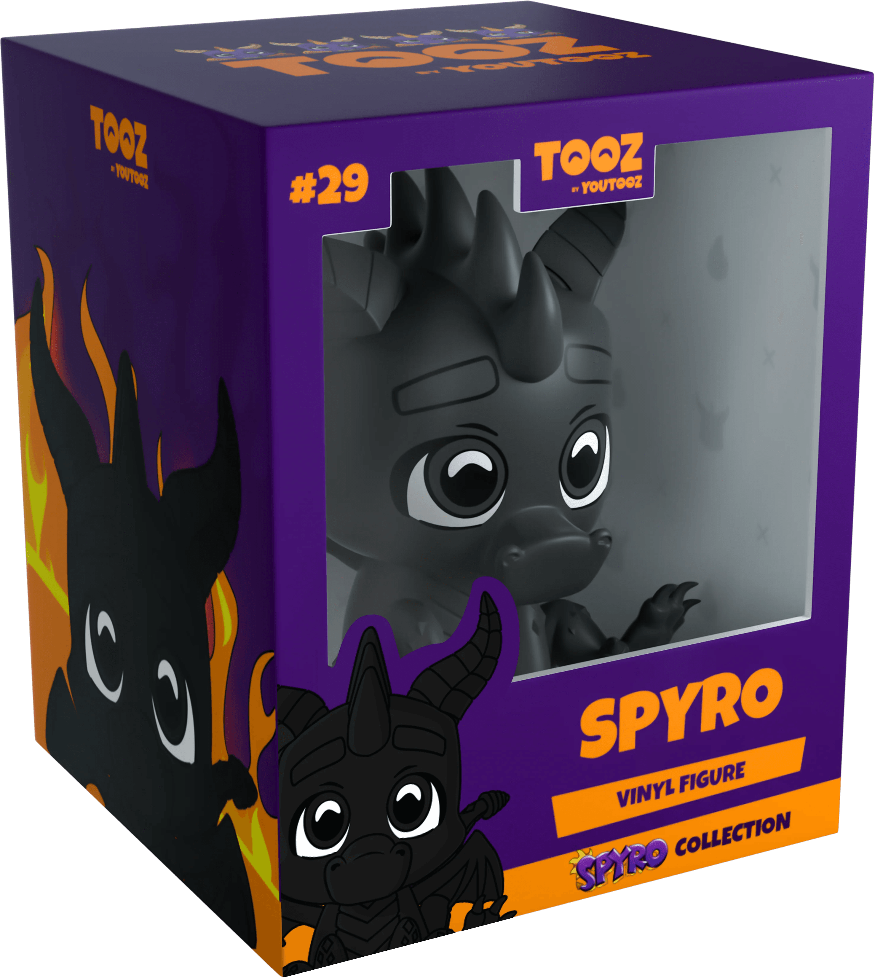 Youtooz - Spyro The Dragon - Spyro Burnt Vinyl Figure #29 - The Card Vault