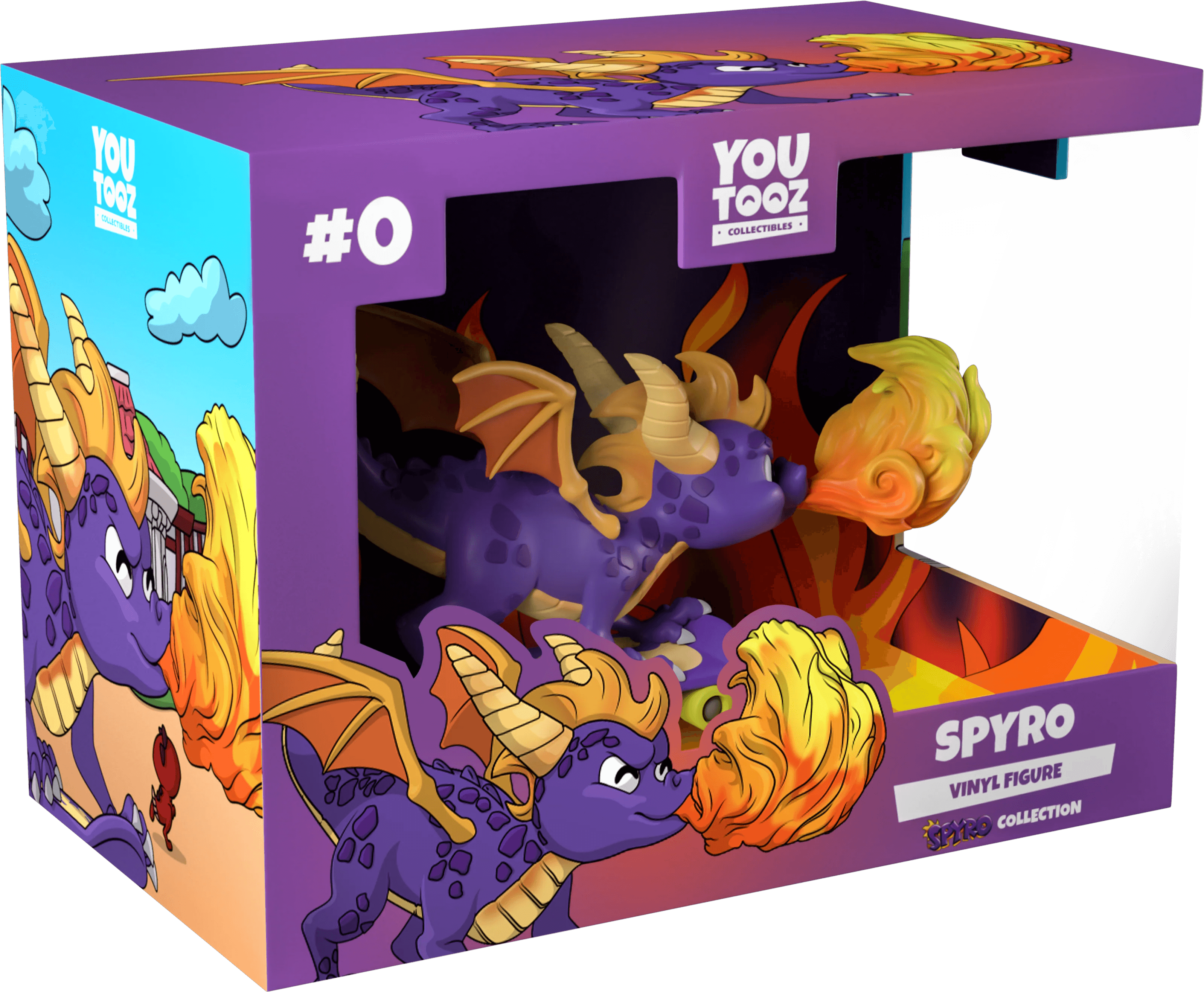 Youtooz - Spyro the Dragon - Spyro Vinyl Figure #0 - The Card Vault