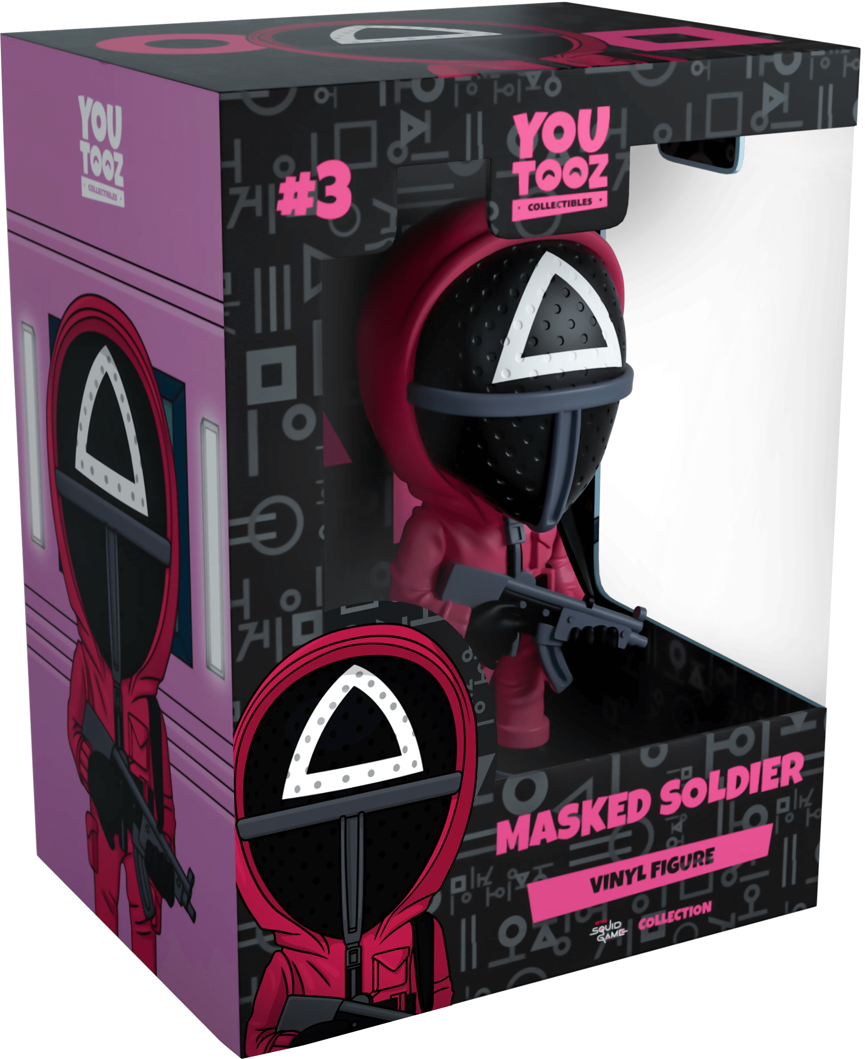 Youtooz - Squid Game - Masked Soldier Vinyl Figure #3 - The Card Vault