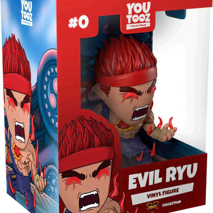 Youtooz - Street Fighter - Evil Ryu Vinyl Figure #0 - The Card Vault