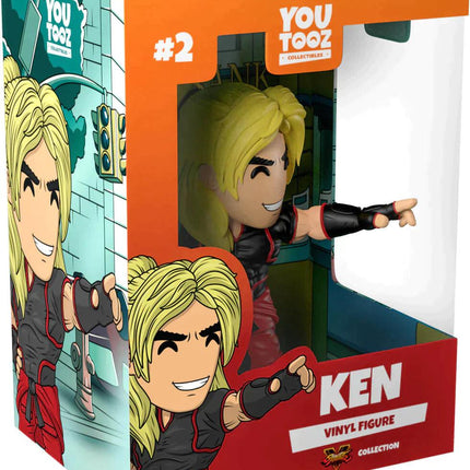 Youtooz - Street Fighter - Ken Vinyl Figure #2 - The Card Vault