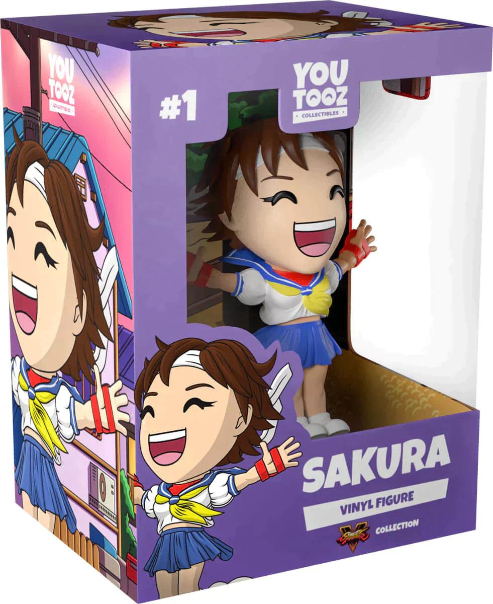 Youtooz - Street Fighter - Sakura Vinyl Figure #1 - The Card Vault