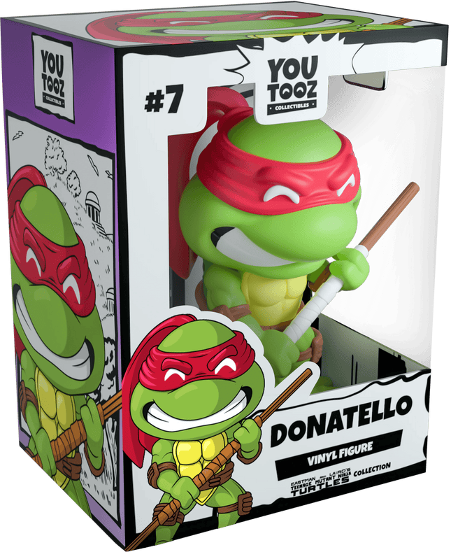 Youtooz - Teenage Mutant Ninja Turtles - Donatello (Classic) Vinyl Figure #7 - The Card Vault