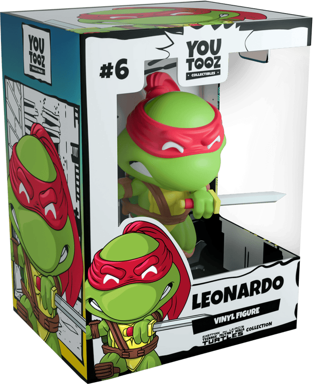 Youtooz - Teenage Mutant Ninja Turtles - Leonardo (Classic) Vinyl Figure #6 - The Card Vault