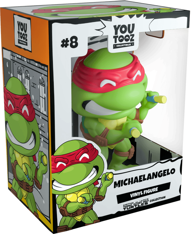 Youtooz - Teenage Mutant Ninja Turtles - Michelangelo (Classic) Vinyl Figure #8 - The Card Vault