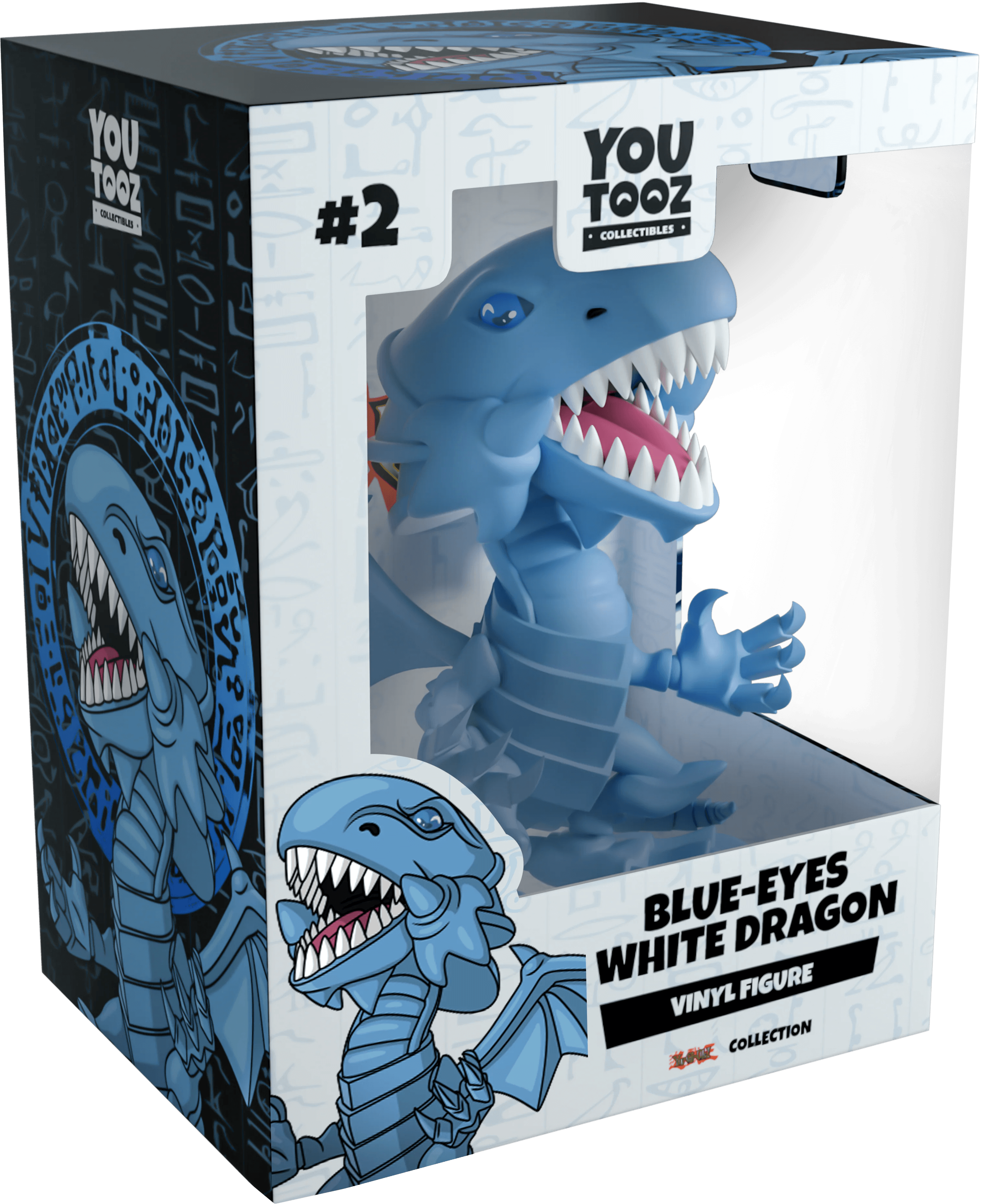 Youtooz - Yu-Gi-Oh! - Blue Eyes White Dragon Vinyl Figure #2 - The Card Vault