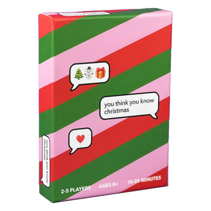 You Think You Know Christmas original English box artwork