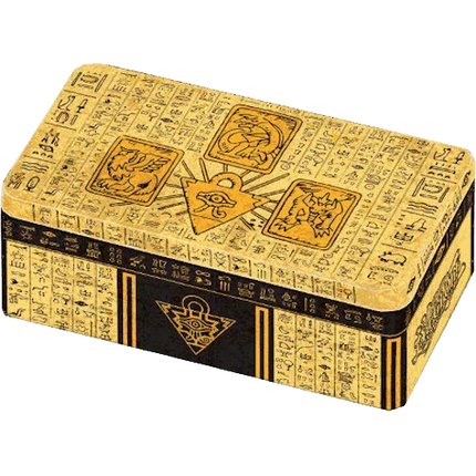 Yu-Gi-Oh! 2022 Tin Of The Pharaohs Gods - Display Case (12x Tins) - The Card Vault