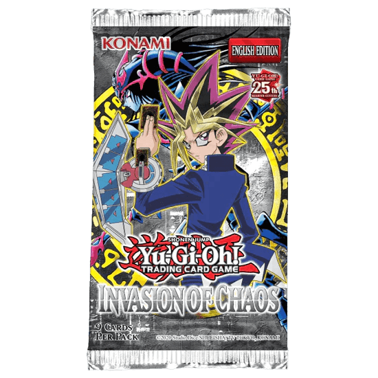 Yu-Gi-Oh! - 25th Anniversary - Invasion of Chaos Booster Box (24 Packs) - The Card Vault