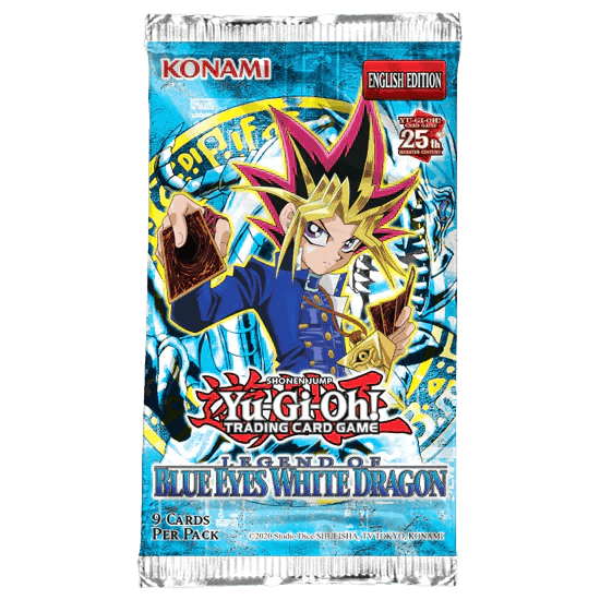 Yu-Gi-Oh! - 25th Anniversary - Legend of Blue Eyes White Dragon Booster Pack - The Card Vault