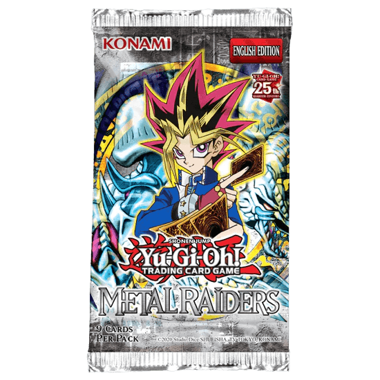 Yu-Gi-Oh! - 25th Anniversary - Metal Raiders Booster Pack - The Card Vault