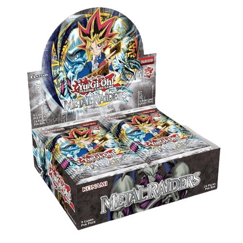 Yu-Gi-Oh! - 25th Anniversary - Metal Raiders - Display Case (12x Booster Boxes) - The Card Vault