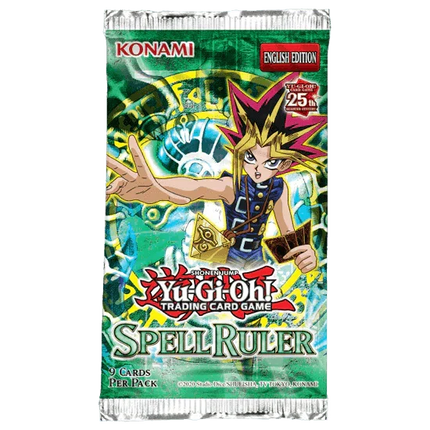 Yu-Gi-Oh! - 25th Anniversary - Spell Ruler Booster Box (24 Packs) - The Card Vault