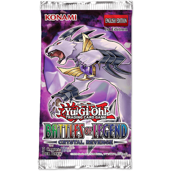 Yu-Gi-Oh! Battles of Legend: Crystal Revenge Booster Box - The Card Vault