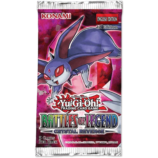crystal revenge booster box Yu-Gi-Oh! - Battles of Legend: Crystal Revenge