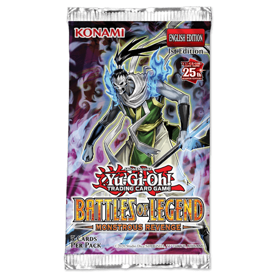 Yu-Gi-Oh! - Battles of Legend: Monstrous Revenge - Booster Box (24 Packs) - The Card Vault