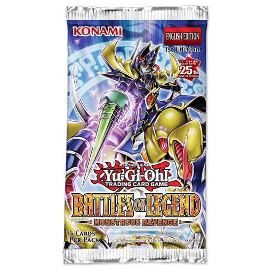 Yu-Gi-Oh! - Battles of Legend: Monstrous Revenge - Booster Box (24 Packs) - The Card Vault