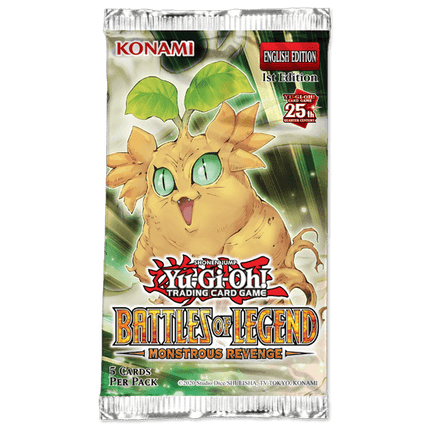 Yu-Gi-Oh! - Battles of Legend: Monstrous Revenge - Booster Pack - The Card Vault