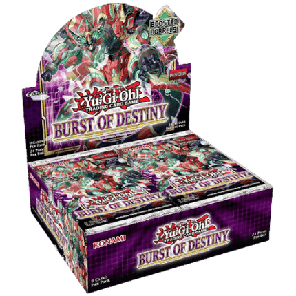 Yu-Gi-Oh! Burst of Destiny Booster Box - The Card Vault