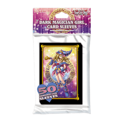 Yu-Gi-Oh! - Dark Magician Girl Sleeves - (50 Pack) - The Card Vault