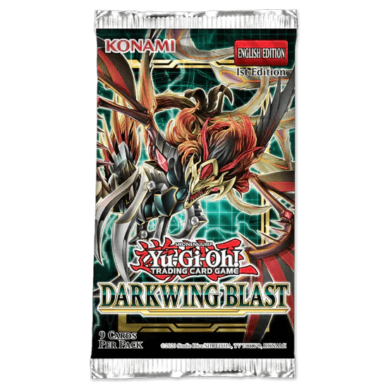 Yu-Gi-Oh! - Darkwing Blast - Booster Pack - The Card Vault