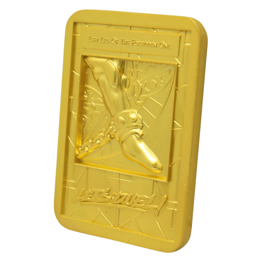 Yu-Gi-Oh! Exodia the Forbidden One - 24k Gold Plated Ingot Set (Limited Edition) - The Card Vault