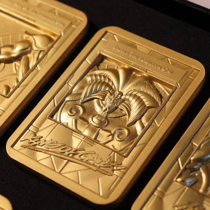 Yu-Gi-Oh! Exodia the Forbidden One - 24k Gold Plated Ingot Set (Limited Edition) - The Card Vault