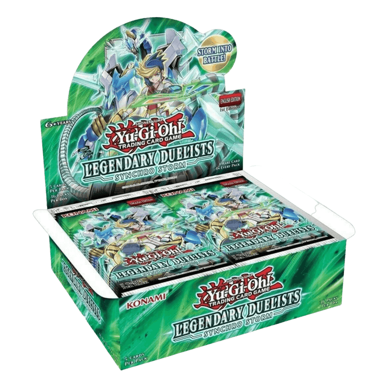 Yu-Gi-Oh! Legendary Duelist 8 - Synchro Storm Booster Box - The Card Vault