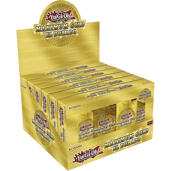 Yu-Gi-Oh! Maximum Gold El Dorado - Display Case (6x Collection Boxes) (Unlimited Reprint) - The Card Vault