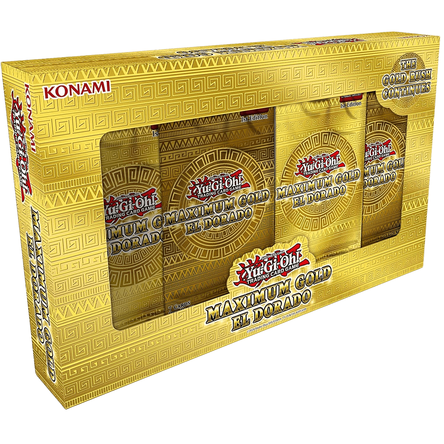 Yu-Gi-Oh! Maximum Gold El Dorado - Display Case (6x Collection Boxes) (Unlimited Reprint) - The Card Vault