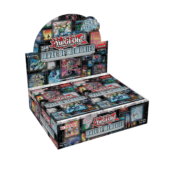 Yu-Gi-Oh! Maze of Memories Booster Box (24 Packs) - The Card Vault