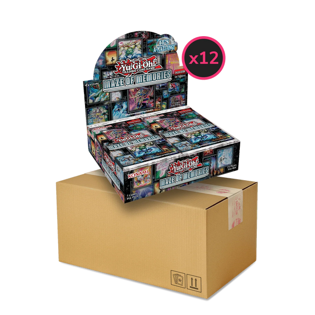 Yu-Gi-Oh! - Maze of Memories - Display Case (12x Booster Boxes) The Card Vault Yu-Gi-Oh! - Maze of Memories - Display Case (12x Booster Boxes) The Card Vault
