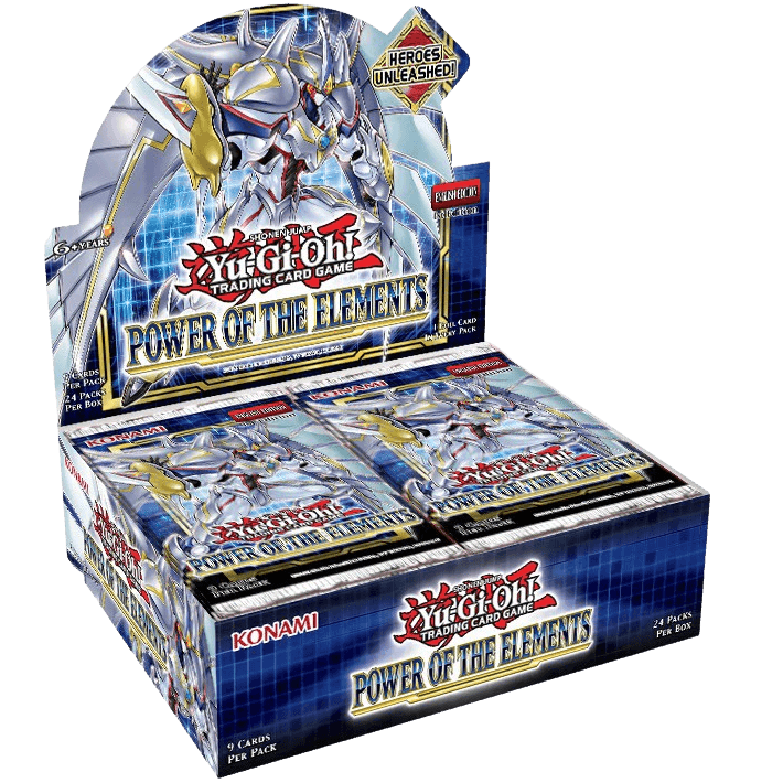 Yu-Gi-Oh! Power Of The Elements Booster Box - The Card Vault