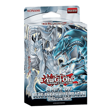 Yu-Gi-Oh! Saga Of Blue Eyes White Dragon Structure Deck (Unlimited Edition) - The Card Vault