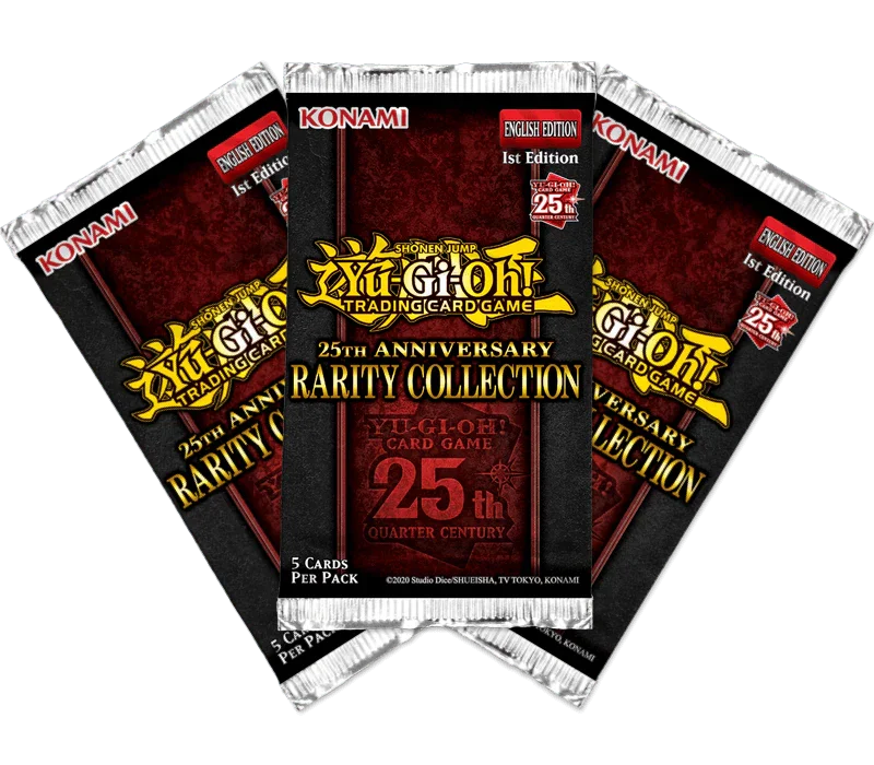 25th anniversary rarity collection booster box release date Yu-Gi-Oh! TCG - 25th Anniversary Rarity Collection