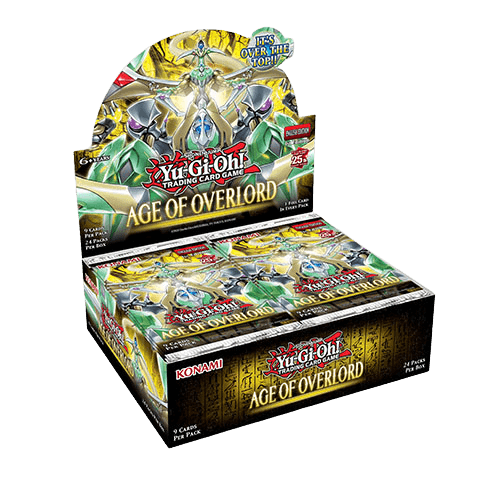 Yu-Gi-Oh! TCG - Age Of Overlord - Booster Box (24 Packs) - The Card Vault