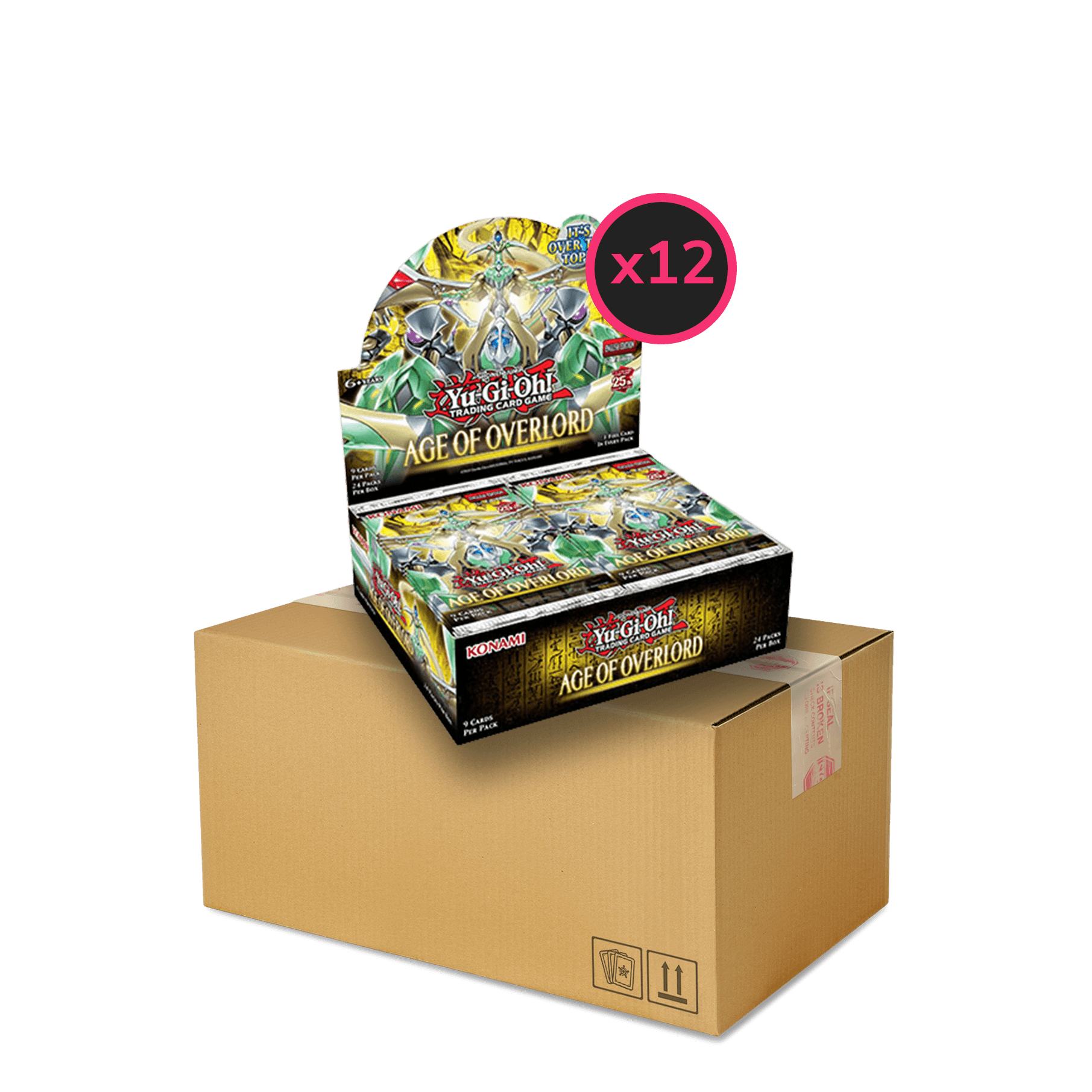 Yu-Gi-Oh! TCG - Age Of Overlord - Display Case (12x Booster Boxes)