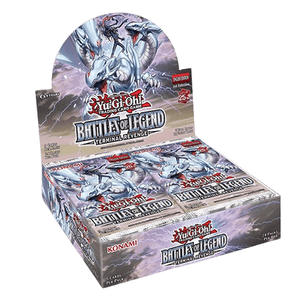 Yu-Gi-Oh! TCG - Battles Of Legend: Terminal Revenge - Display Case (12 Booster Boxes) - The Card Vault